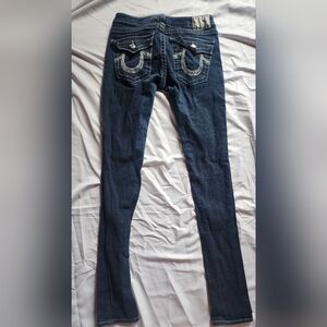 True Religion Indigo Denim Skinny Jeans
